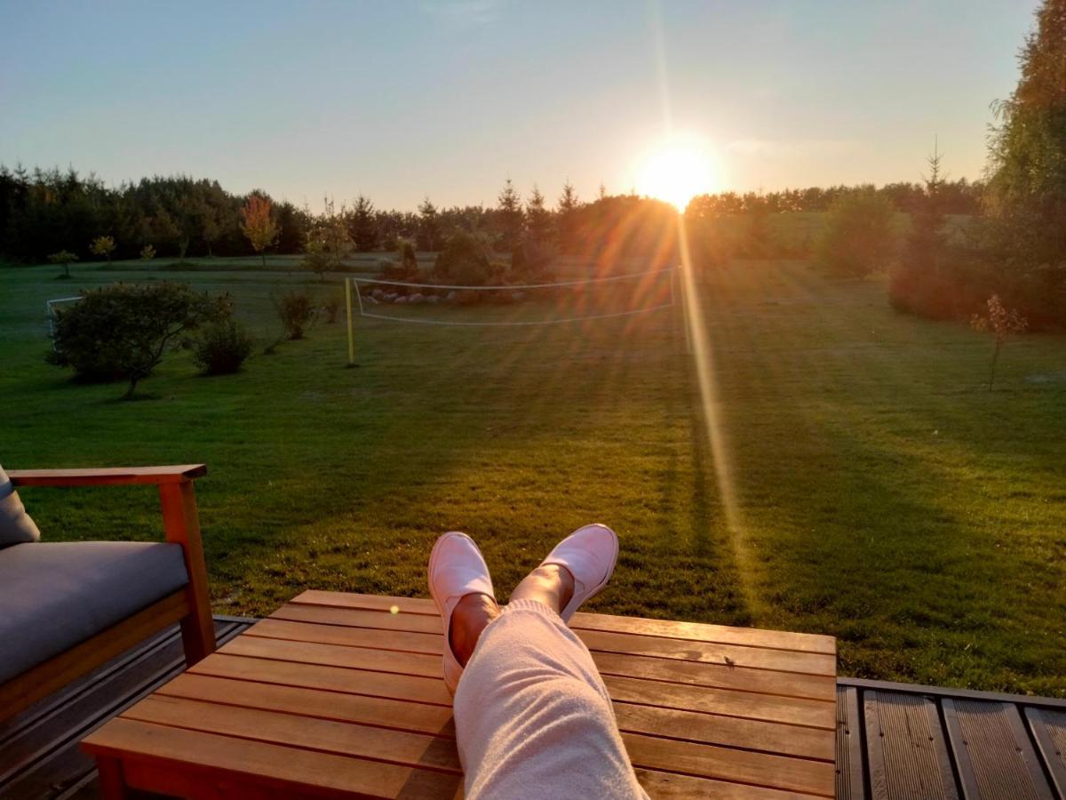 Wczasy Mazurskie - Domek Caloroczny Bez Mazury Moldzie Esterno foto