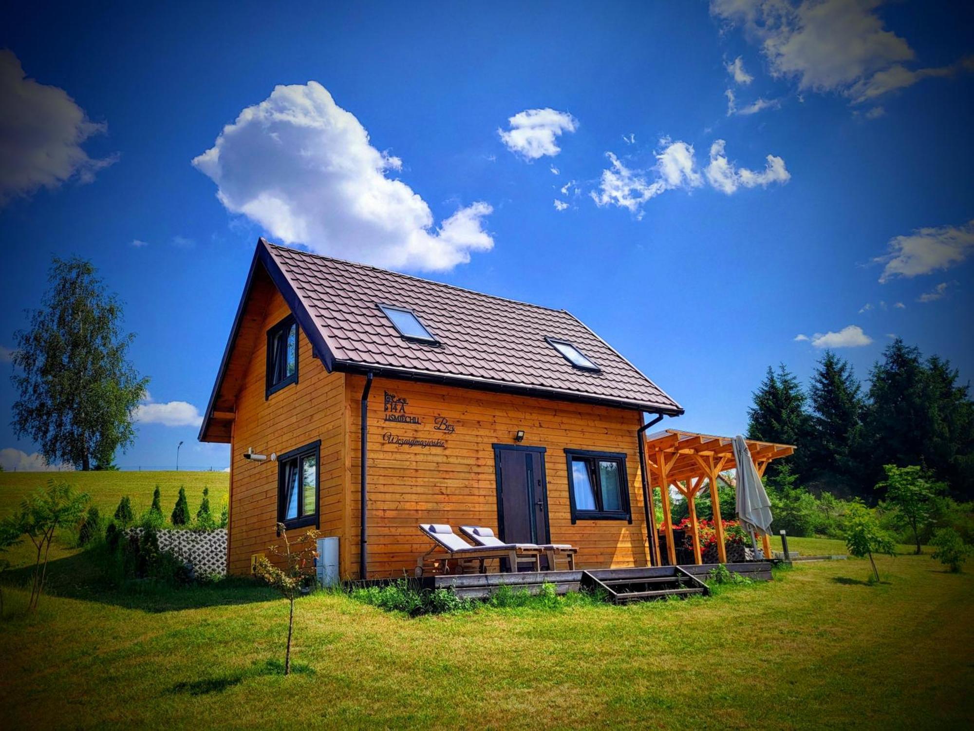 Wczasy Mazurskie - Domek Caloroczny Bez Mazury Moldzie Esterno foto
